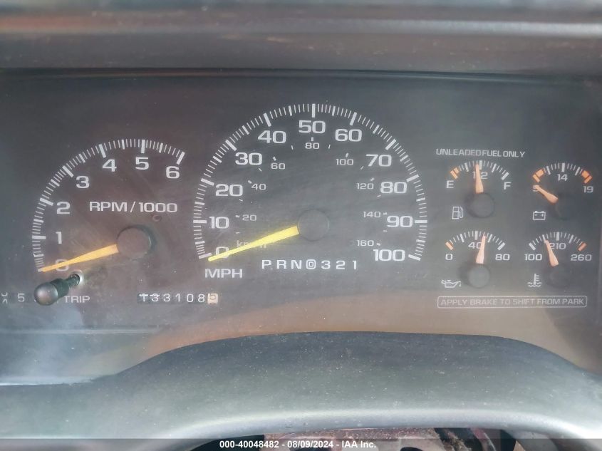 1997 Chevrolet Gmt-400 K1500 VIN: 2GCEK19RXV1293196 Lot: 40048482