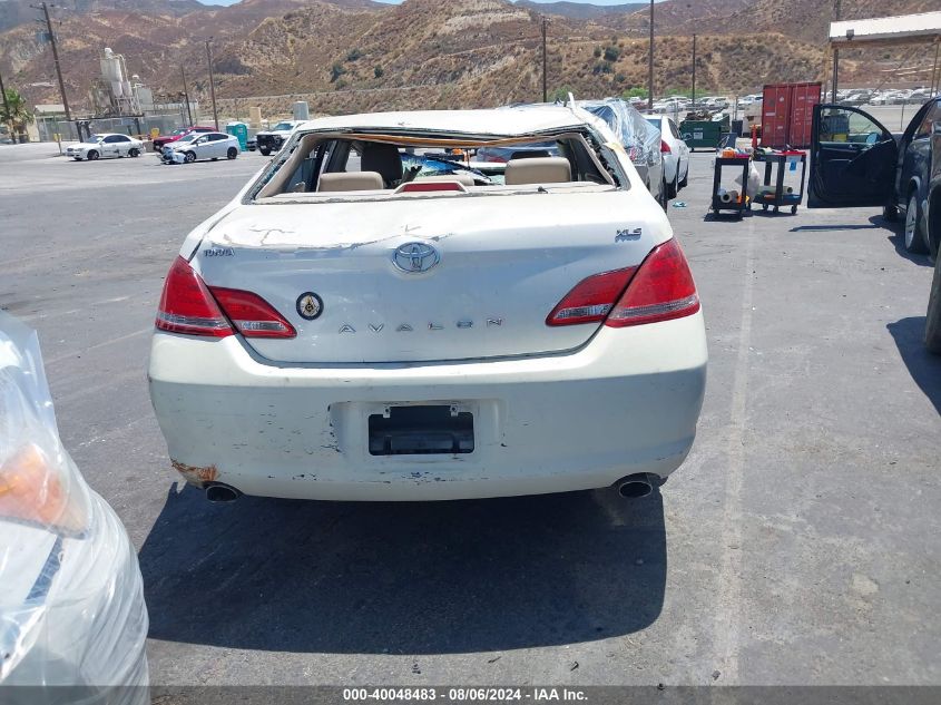 2007 Toyota Avalon Xls VIN: 4T1BK36B07U247238 Lot: 40048483