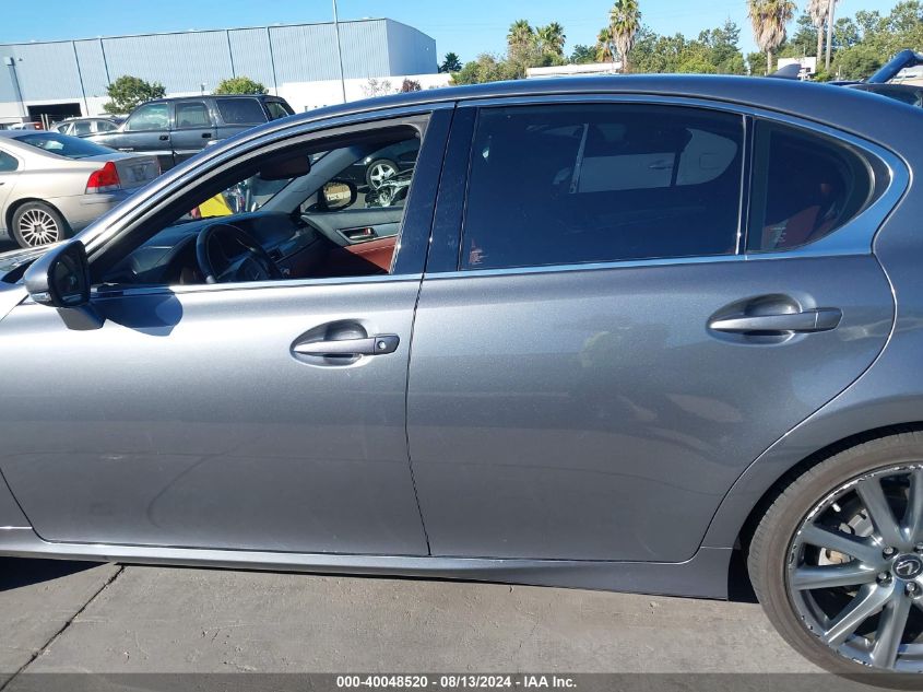 2014 Lexus Gs 350 VIN: JTHBE1BL2E5039740 Lot: 40048520