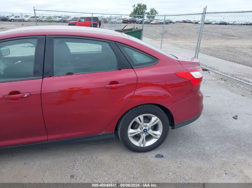 2013 Ford Focus Se VIN: 1FADP3F21DL107222 Lot: 40048531