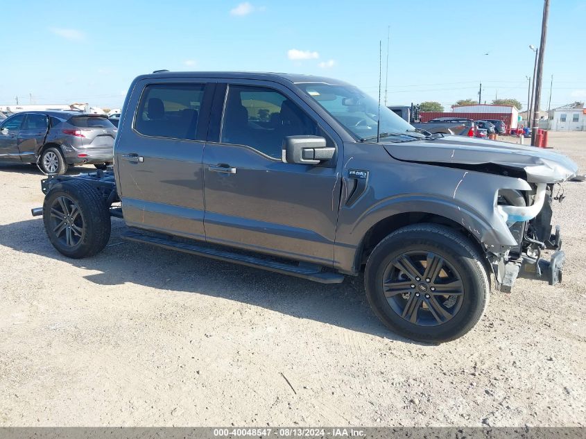 2022 Ford F-150 Xlt VIN: 1FTEW1CP9NKE58957 Lot: 40048547