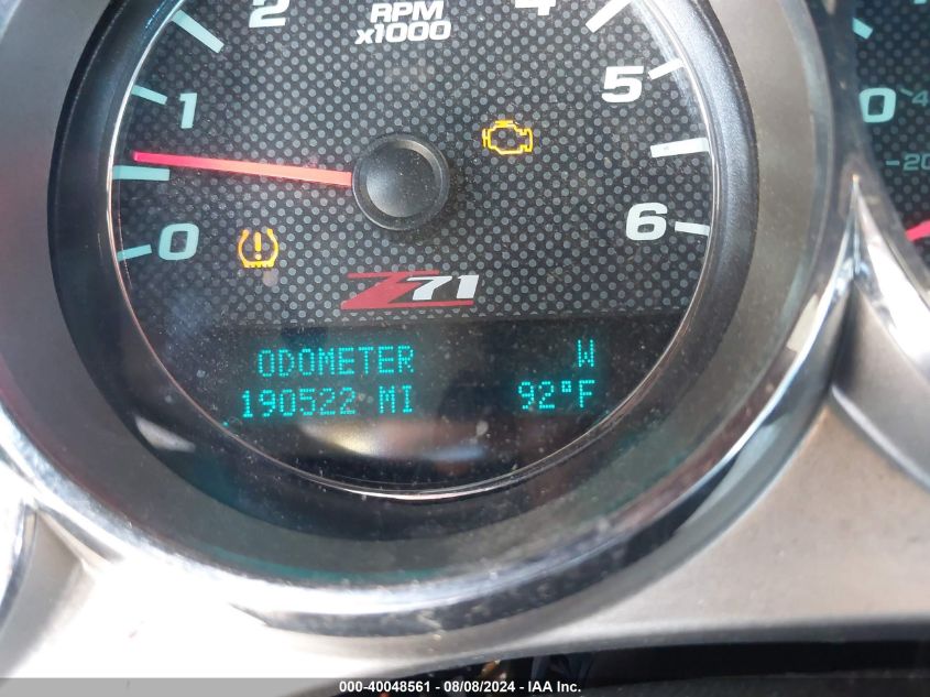 2012 Chevrolet Silverado 1500 Lt VIN: 3GCPKSE78CG206502 Lot: 40048561