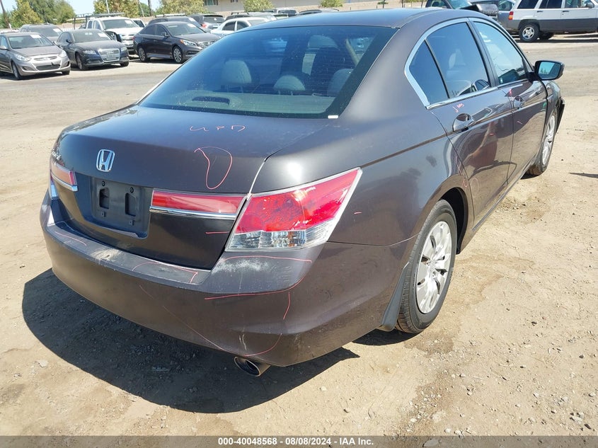 2011 Honda Accord Lx VIN: 1HGCP2F38BA037267 Lot: 40048568