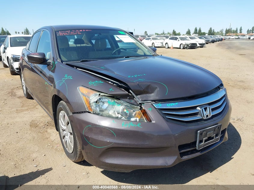 2011 Honda Accord Lx VIN: 1HGCP2F38BA037267 Lot: 40048568