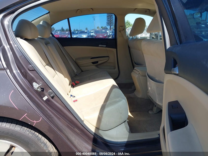 2011 Honda Accord Lx VIN: 1HGCP2F38BA037267 Lot: 40048568