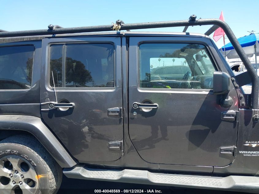 2016 JEEP WRANGLER UNLIMITED SAHARA - 1C4HJWEG5GL248522