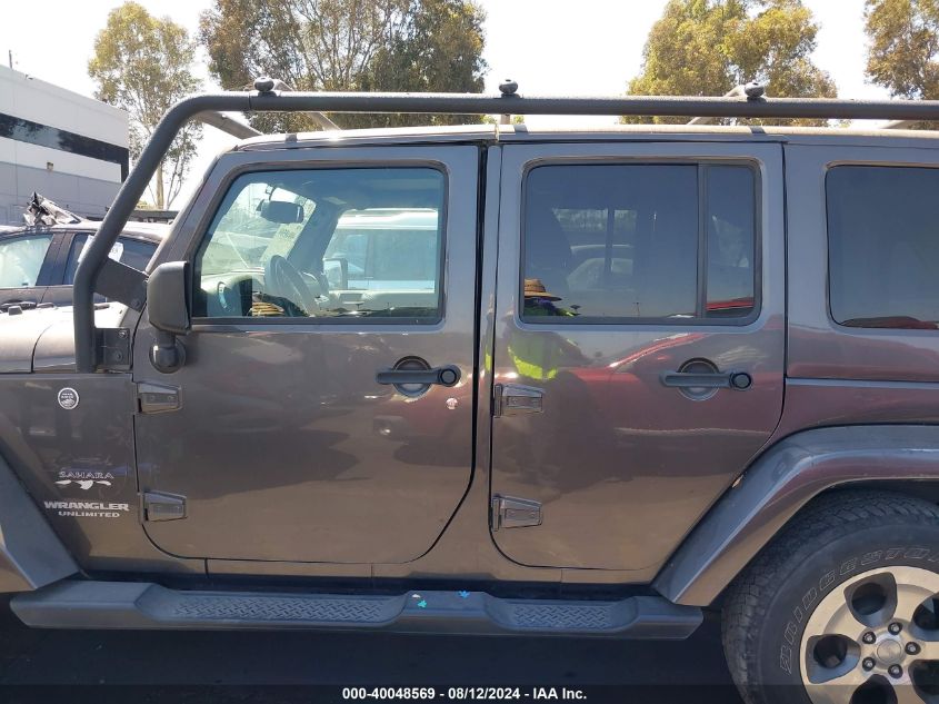 2016 JEEP WRANGLER UNLIMITED SAHARA - 1C4HJWEG5GL248522