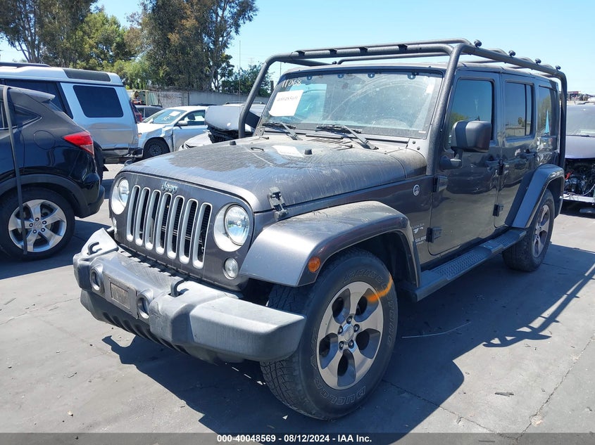 2016 JEEP WRANGLER UNLIMITED SAHARA - 1C4HJWEG5GL248522