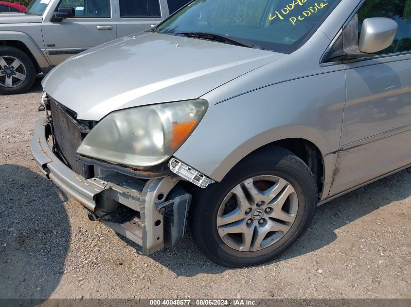 2006 Honda Odyssey Ex-L VIN: 5FNRL38716B441695 Lot: 40048577