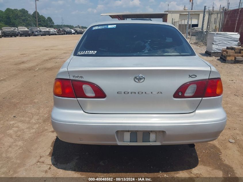 2000 Toyota Corolla Ce VIN: 1NXBR12E9YZ346559 Lot: 40048582