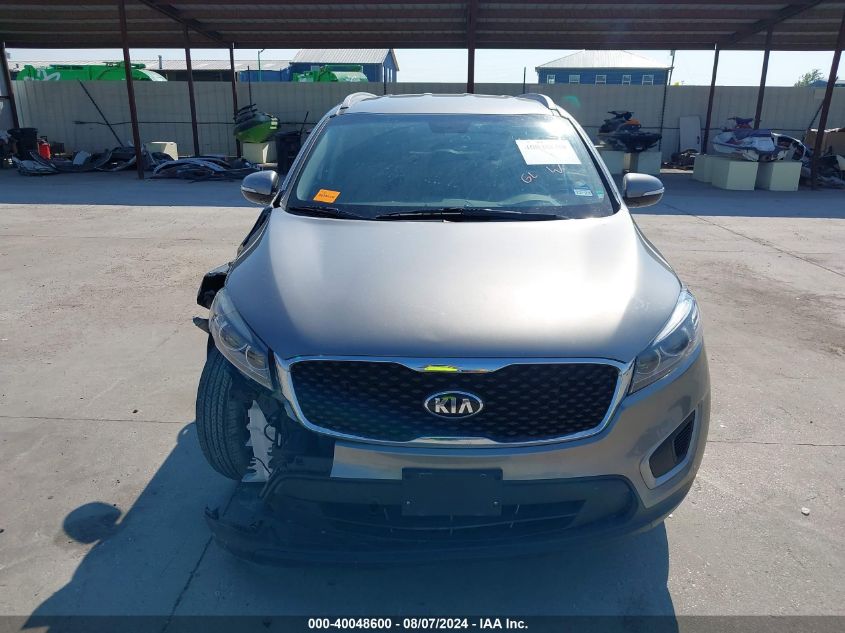 2017 Kia Sorento 2.4L Lx VIN: 5XYPG4A30HG192262 Lot: 40048600