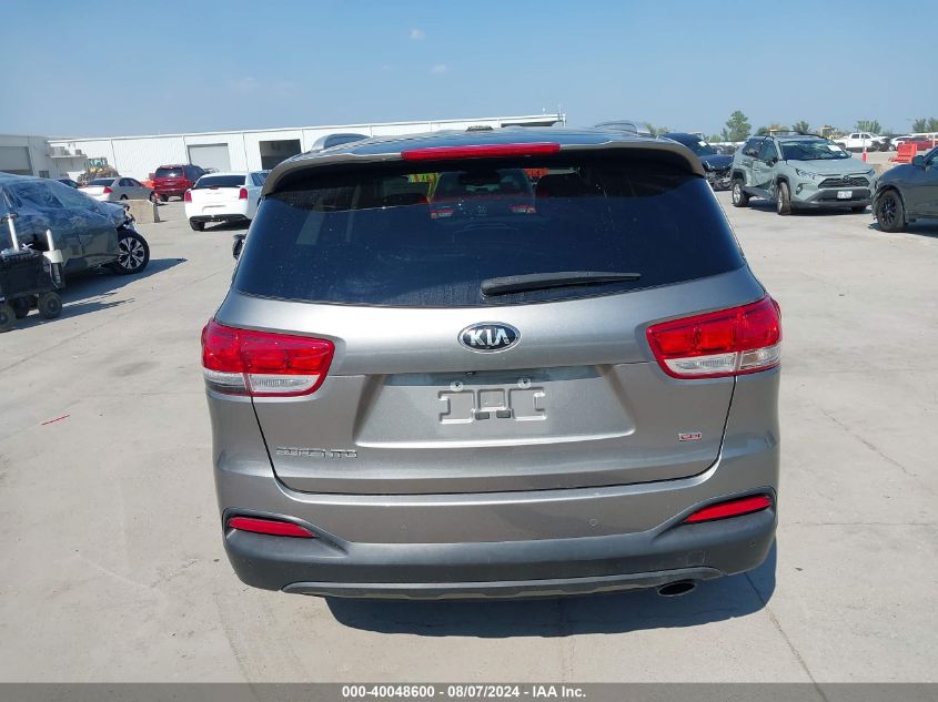 2017 Kia Sorento 2.4L Lx VIN: 5XYPG4A30HG192262 Lot: 40048600