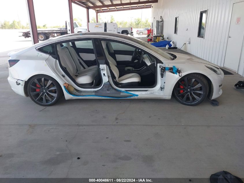 2020 Tesla Model 3 Performance Dual Motor All-Wheel Drive VIN: 5YJ3E1EC7LF642289 Lot: 40048611