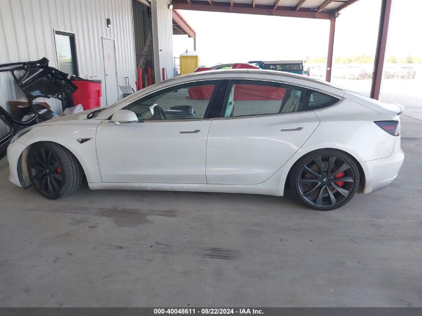 2020 Tesla Model 3 Performance Dual Motor All-Wheel Drive VIN: 5YJ3E1EC7LF642289 Lot: 40048611