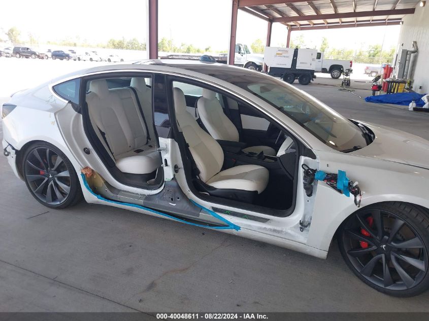 2020 Tesla Model 3 Performance Dual Motor All-Wheel Drive VIN: 5YJ3E1EC7LF642289 Lot: 40048611