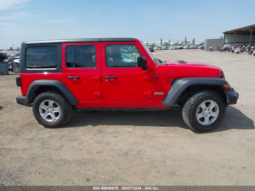 2020 JEEP WRANGLER UNLIMITED SPORT - 1C4HJXDN1LW317270