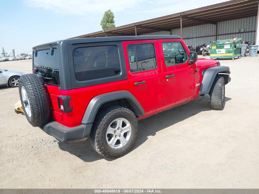 2020 JEEP WRANGLER UNLIMITED SPORT - 1C4HJXDN1LW317270