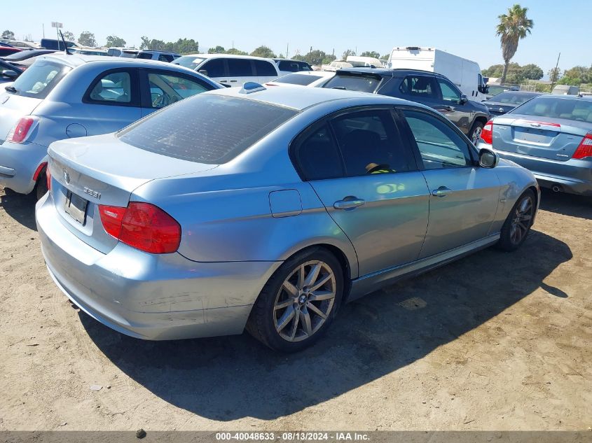 2010 BMW 328I VIN: WBAPH5G5XANM36068 Lot: 40048633