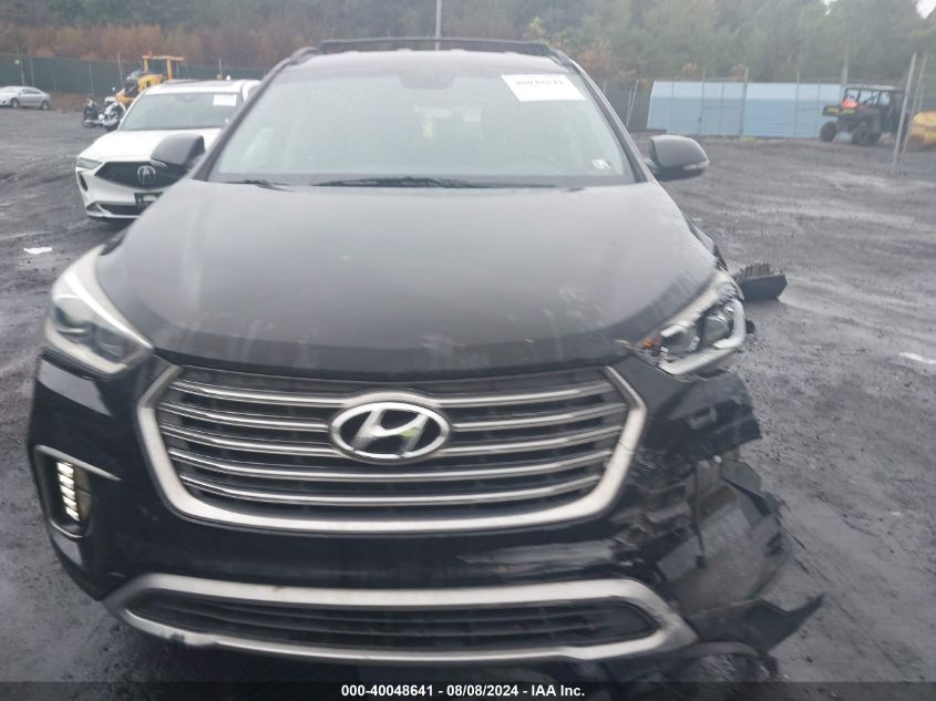 2017 Hyundai Santa Fe Se VIN: KM8SN4HF7HU174383 Lot: 40048641