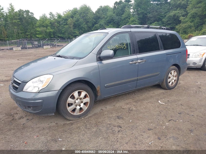 2008 Hyundai Entourage Gls/Limited VIN: KNDMC233386049227 Lot: 40048663