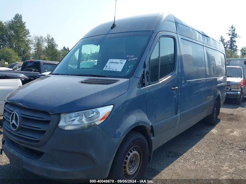 2019 Mercedes-Benz Sprinter 2500 High Roof V6 VIN: WD4PF1CD7KT013112 Lot: 40048670