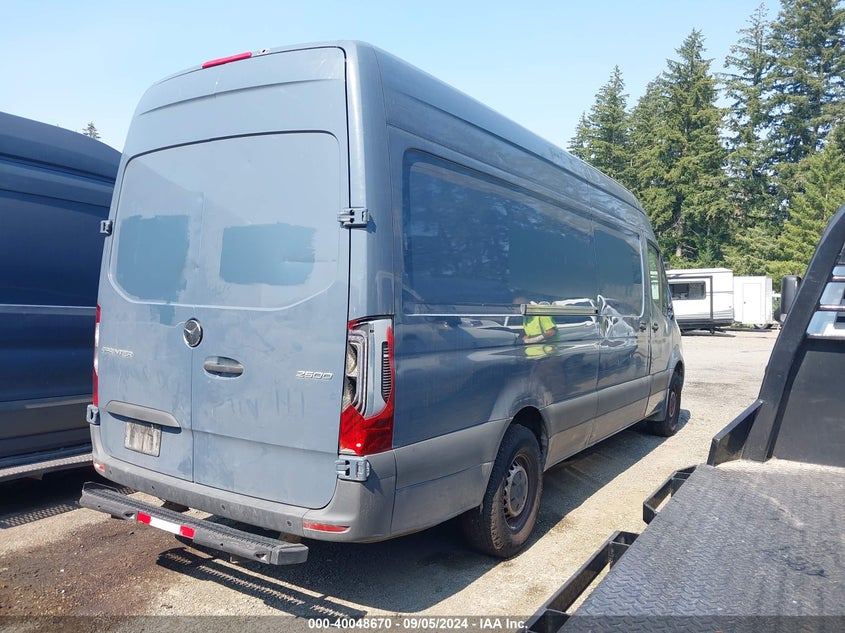 2019 Mercedes-Benz Sprinter 2500 High Roof V6 VIN: WD4PF1CD7KT013112 Lot: 40048670