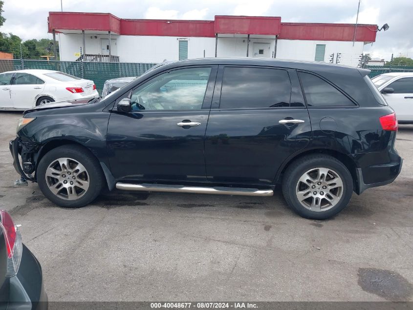 2008 Acura Mdx VIN: 2HNYD28278H523056 Lot: 40048677