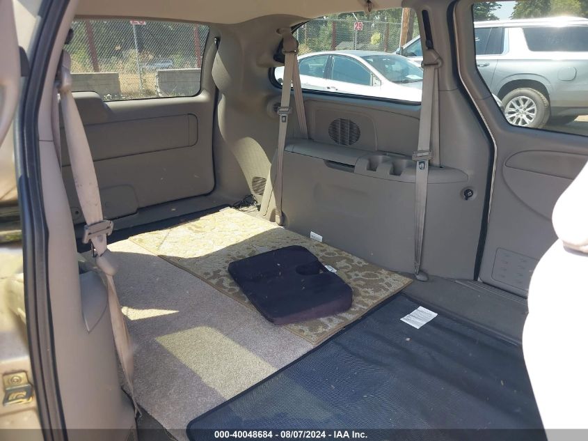 2002 Chrysler Town & Country Ex VIN: 2C4GP74LX2R760999 Lot: 40048684