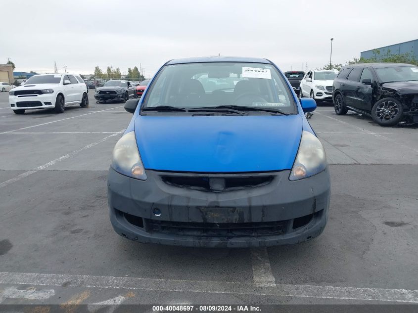 2008 Honda Fit Sport VIN: JHMGD38668S048968 Lot: 40048697