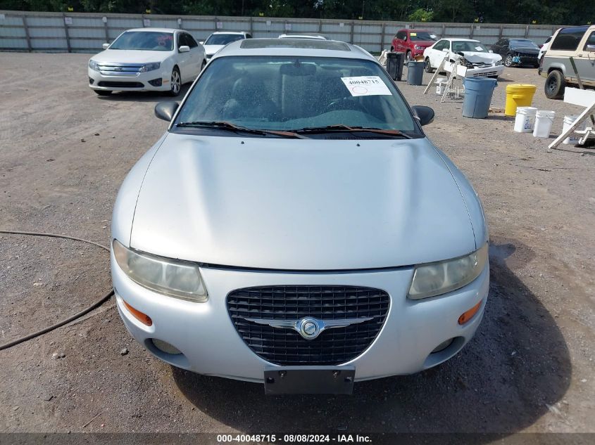 1997 Chrysler Sebring Lxi VIN: 4C3AU52N7VE198670 Lot: 40048715
