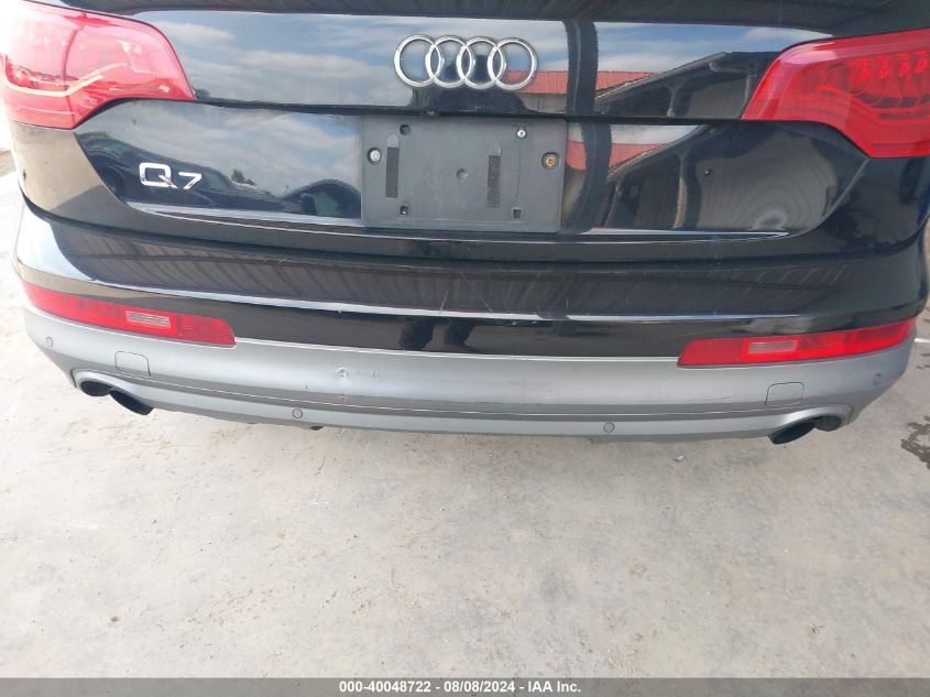 2012 Audi Q7 Premium Plus VIN: WA1LGAFE5CD007776 Lot: 40048722