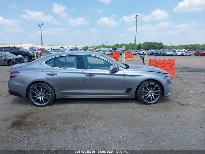 2023 Genesis G70 2.0T Awd VIN: KMTG34TA8PU129318 Lot: 40048729