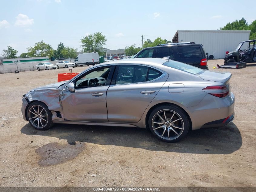 2023 Genesis G70 2.0T Awd VIN: KMTG34TA8PU129318 Lot: 40048729