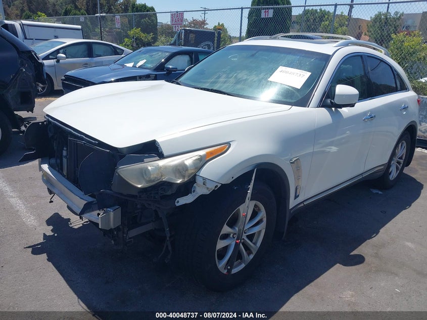 2012 Infiniti Fx35 VIN: JN8AS1MW5CM154093 Lot: 40048737