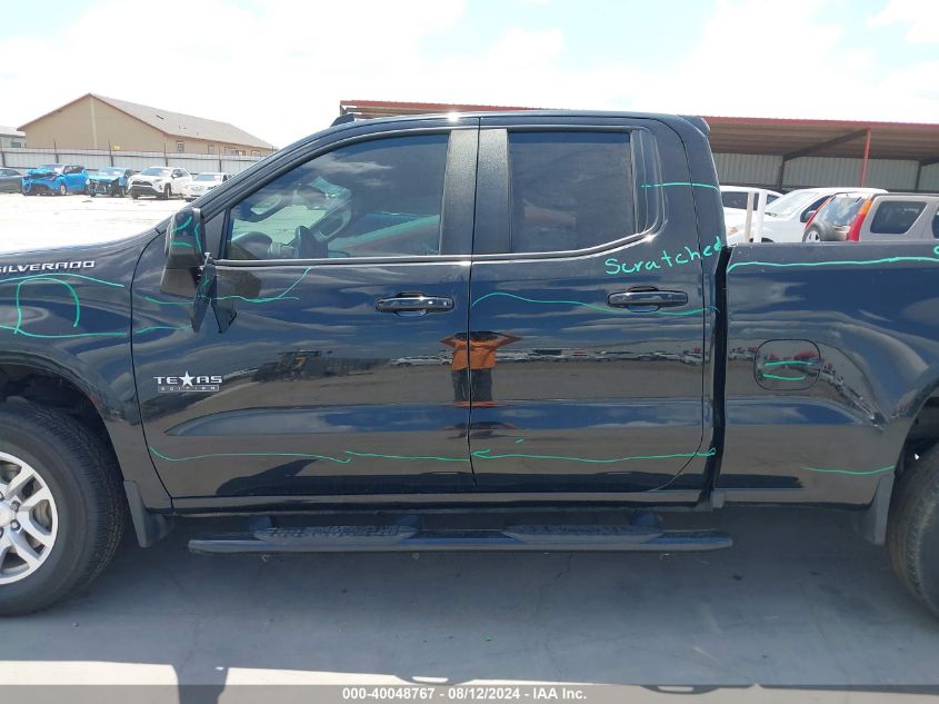 2021 Chevrolet Silverado 1500 4Wd Double Cab Standard Bed Rst VIN: 1GCRYEED8MZ214213 Lot: 40048767