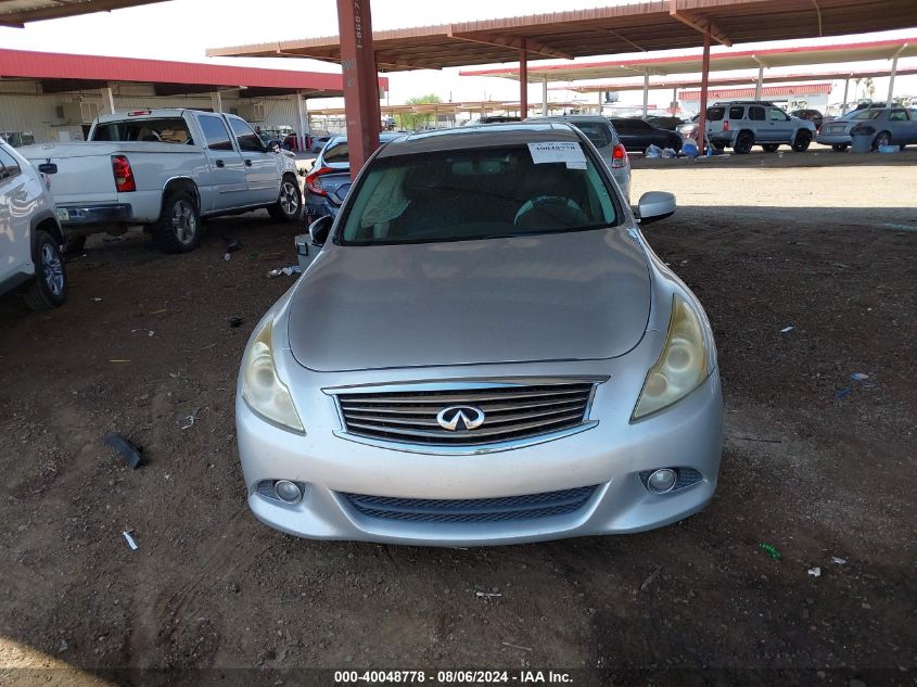 2013 Infiniti G37X VIN: JN1CV6AR7DM757221 Lot: 40048778