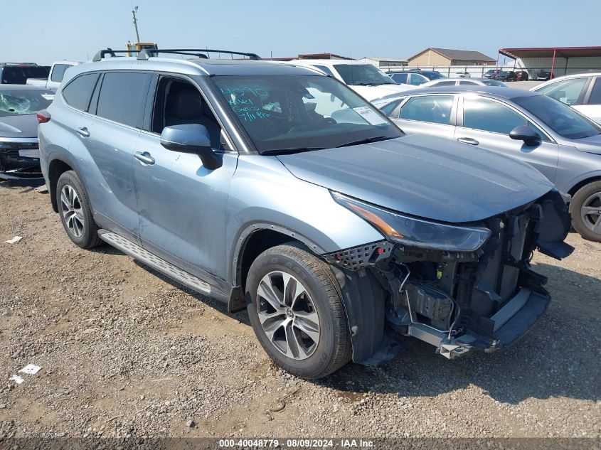 5TDGZRAH6MS084518 2021 TOYOTA HIGHLANDER - Image 1