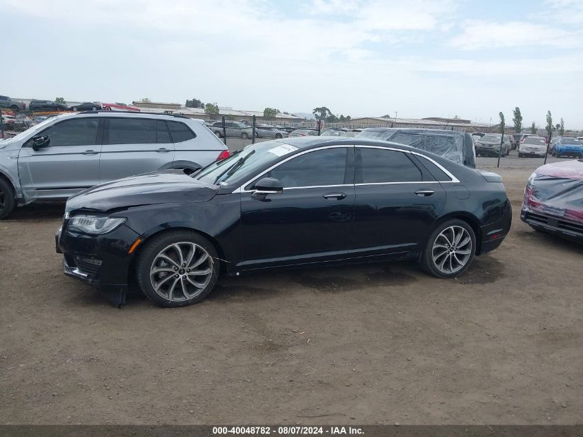 2019 Lincoln Mkz Reserve I VIN: 3LN6L5C99KR602399 Lot: 40048782