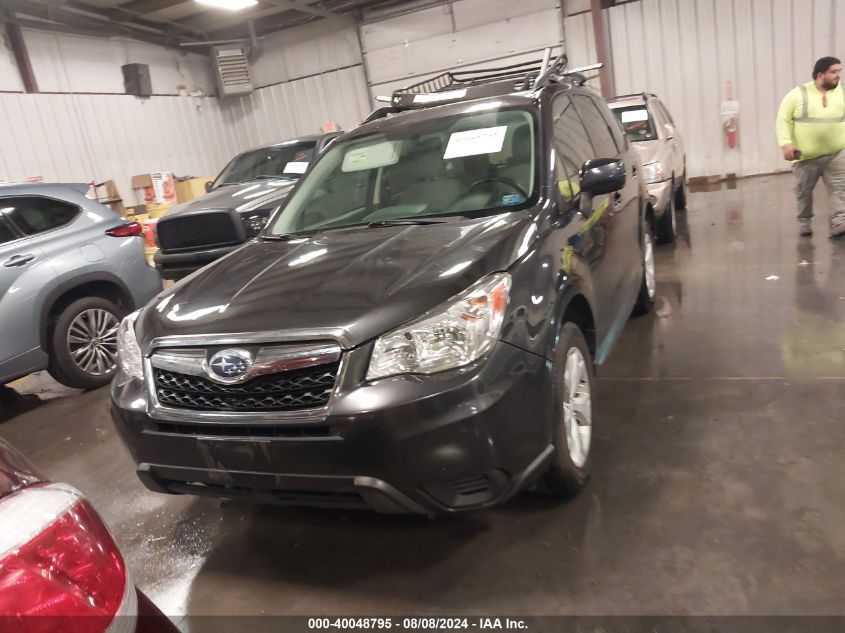 2016 Subaru Forester 2.5I Premium VIN: JF2SJADC1GH547615 Lot: 40048795