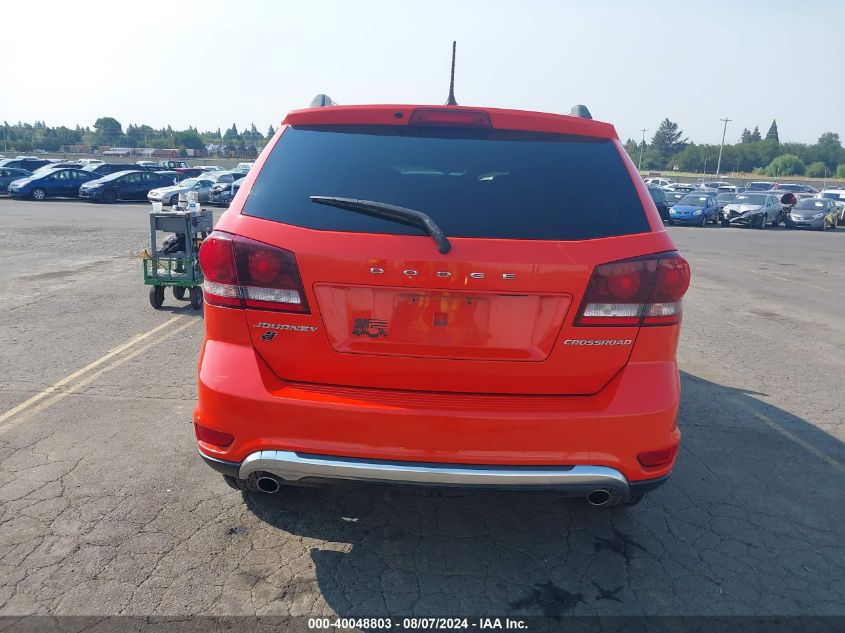 2018 Dodge Journey Crossroad Awd VIN: 3C4PDDGG8JT364409 Lot: 40048803