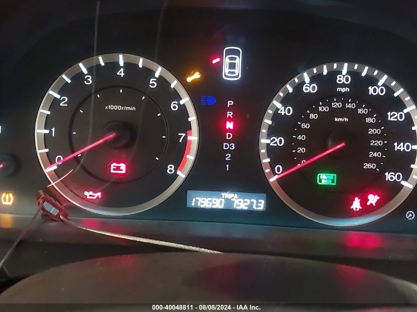 1HGCP2F34BA074266 2011 Honda Accord 2.4 Lx