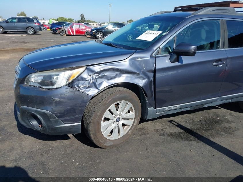 2017 Subaru Outback 2.5I Premium VIN: 4S4BSACC6H3373743 Lot: 40048813