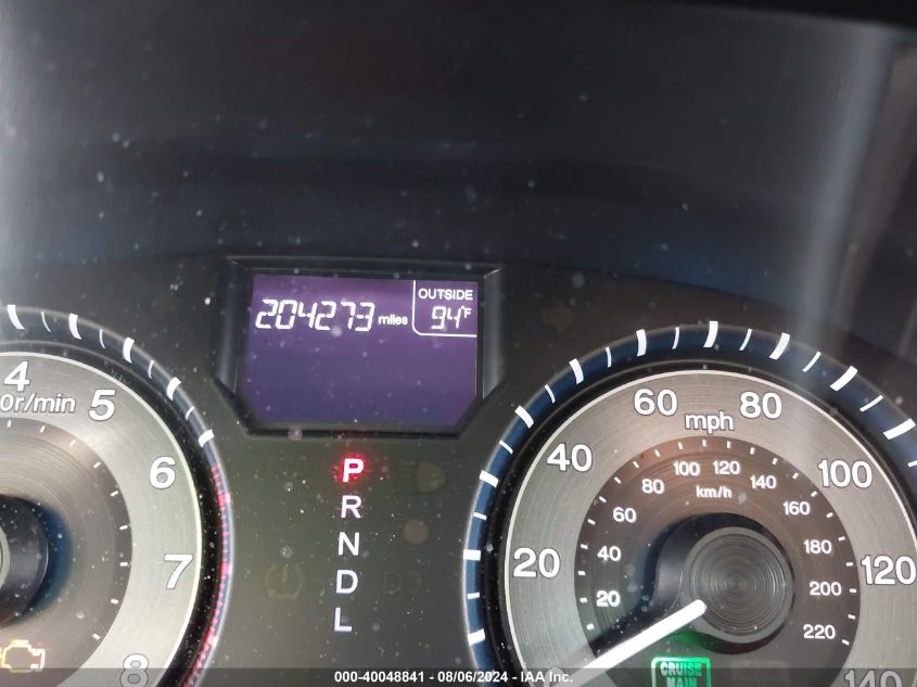 2011 Honda Odyssey Ex-L VIN: 5FNRL5H60BB101631 Lot: 40048841