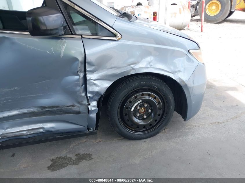 2011 Honda Odyssey Ex-L VIN: 5FNRL5H60BB101631 Lot: 40048841