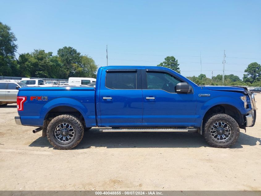 2017 Ford F-150 Xlt VIN: 1FTEW1EF7HKE10298 Lot: 40048855