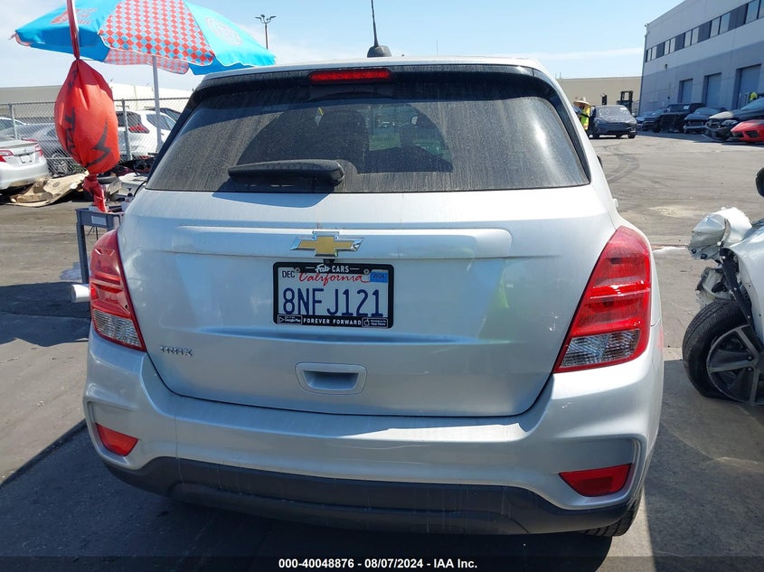 2020 CHEVROLET TRAX FWD LS - KL7CJKSB7LB025200