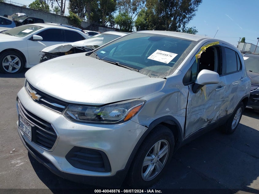 2020 CHEVROLET TRAX FWD LS - KL7CJKSB7LB025200