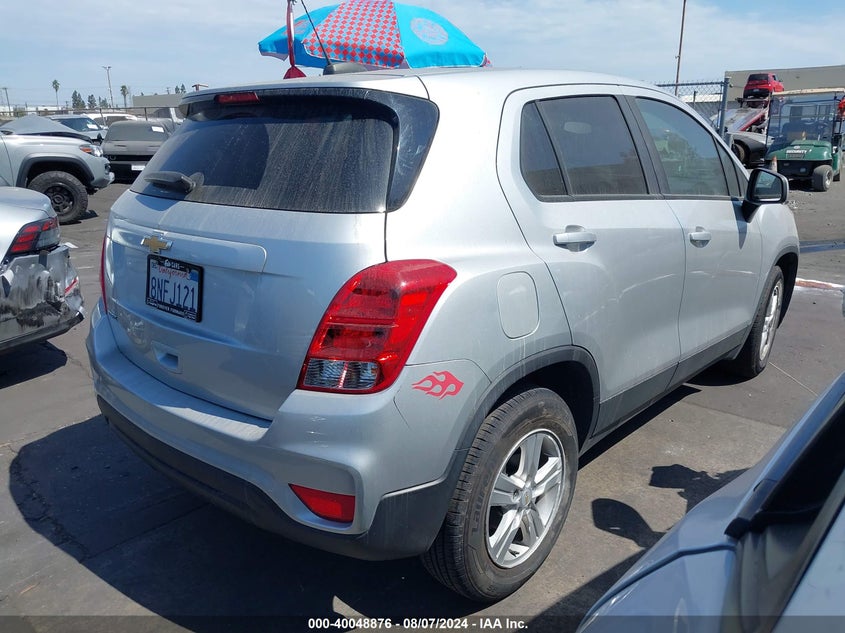 2020 CHEVROLET TRAX FWD LS - KL7CJKSB7LB025200