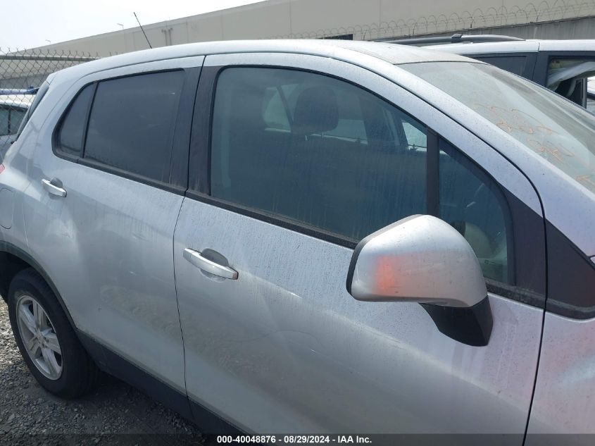 2020 Chevrolet Trax Fwd Ls VIN: KL7CJKSB7LB025200 Lot: 40048876