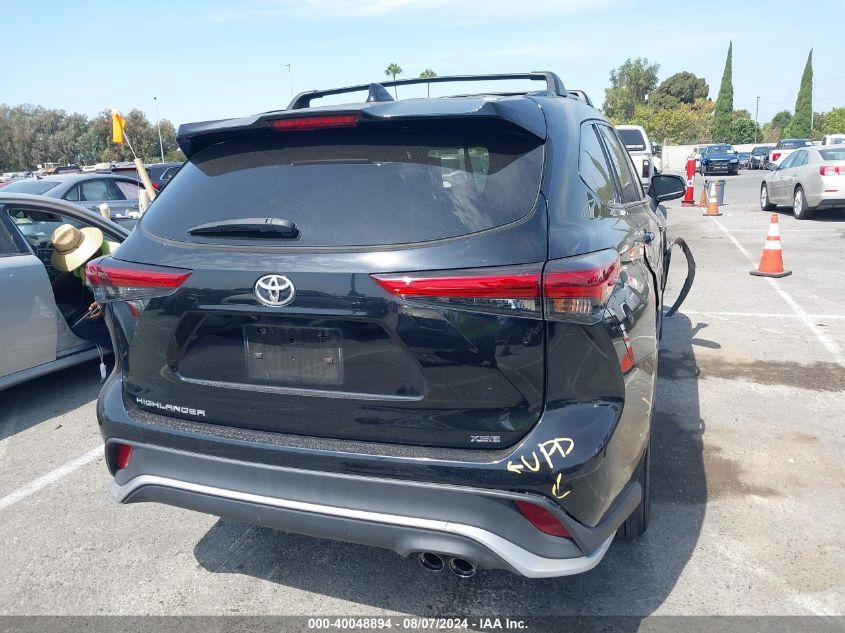 2021 Toyota Highlander Xse VIN: 5TDJZRAH4MS082725 Lot: 40048894